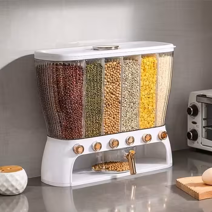 جا حبوباتی 6 خانه | amazonchi