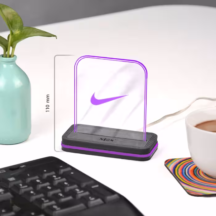 چراغ رومیزی نئون مدل NK_PURPLE_AC