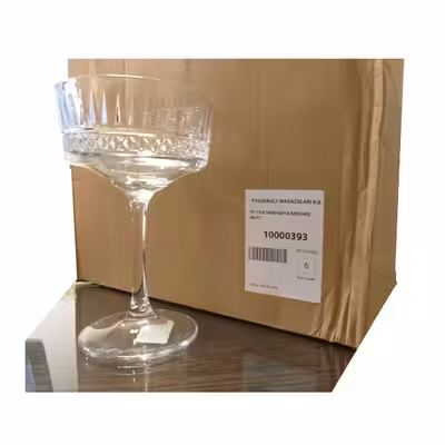 بستنی خوری پاشاباغچه پایه بلند مدل ELYSIA الیسا کد 06 بسته 6 عددی