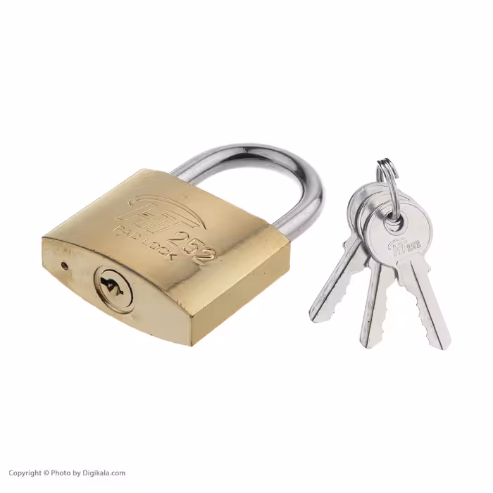 قفل آویز اچ تی 252 مدل 63mm 