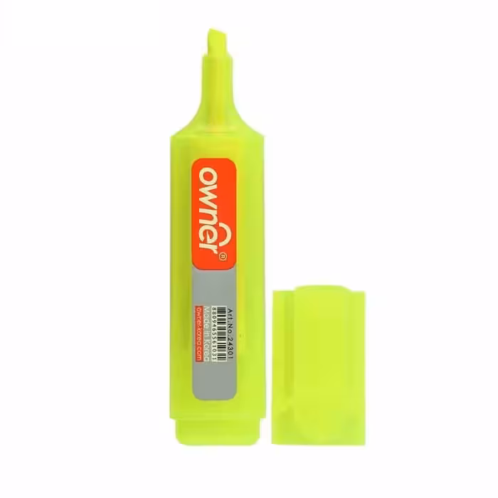 ماژیک علامت گذار اونر مدل new بسته 6 عددی