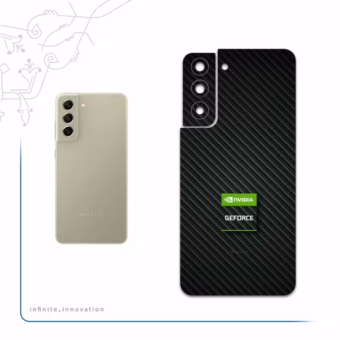 برچسب پوششی ماهوت مدل Nvidia-Brand مناسب برای گوشی موبایل سامسونگ Galaxy S21 FE 5G