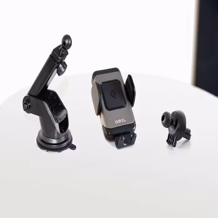 پایه نگهدارنده و شارژر بی سیم گوشی موبایل گیل مدل wp-625