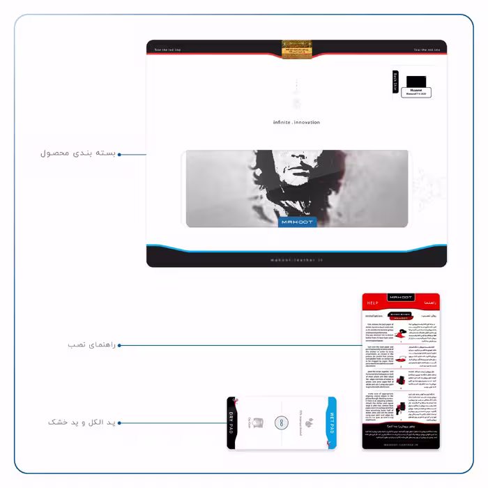 برچسب پوششی ماهوت مدل Che-Guevara مناسب برای تبلت هوآوی Matepad T10 2020 AGS-L09