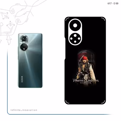 برچسب پوششی ماهوت مدل PIRATES OF THE CARIBBEAN مناسب برای گوشی موبایل آنر 50