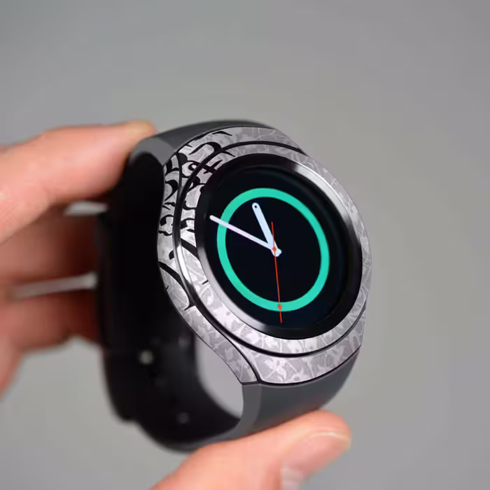 برچسب ماهوت طرح Nastaliq_1 مناسب برای ساعت هوشمند سامسونگ Galaxy Gear S2