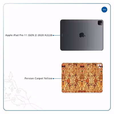 برچسب پوششی ماهوت مدل Iran-Carpet2 مناسب برای تبلت اپل iPad Pro 11 (GEN 2) 2020 A2228