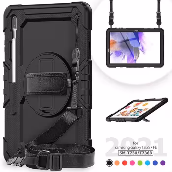 کاور مدل Anti-shock99 مناسب برای تبلت سامسونگ Galaxy Tab S7 Plus