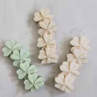 قالب شمع مدل گل شبدر