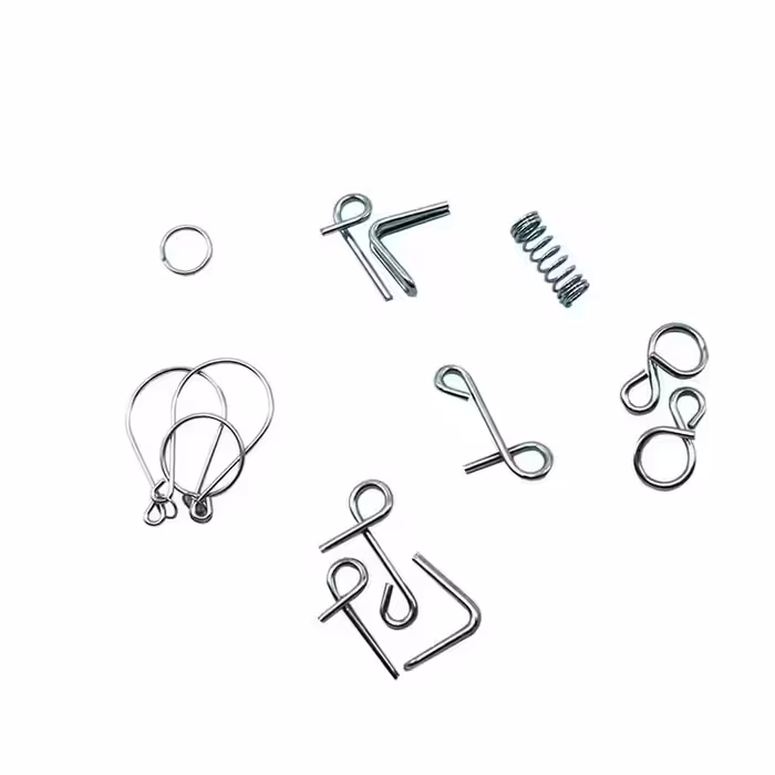 بازی فکری مدل پازل فلزی مدل Metal Puzzles کد 030 بسته دو عددی