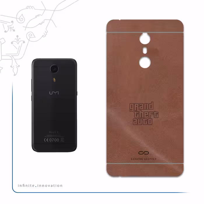 برچسب پوششی ماهوت مدل MNL-GTA مناسب برای گوشی موبایل یومی Plus