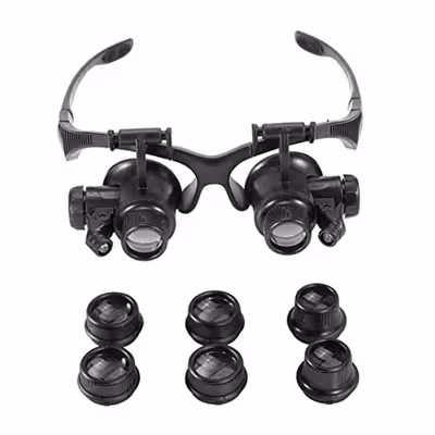 عینک ذره بینی مدل تعمیرات NETPIL-9892GL