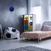 چراغ دیواری نئون دیزاین مدل Soccer-Ball-BL_BL