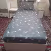سرویس ملحفه مدل کشدار ni08061 طرح قاصدک کد 100 یک نفره دو تکه