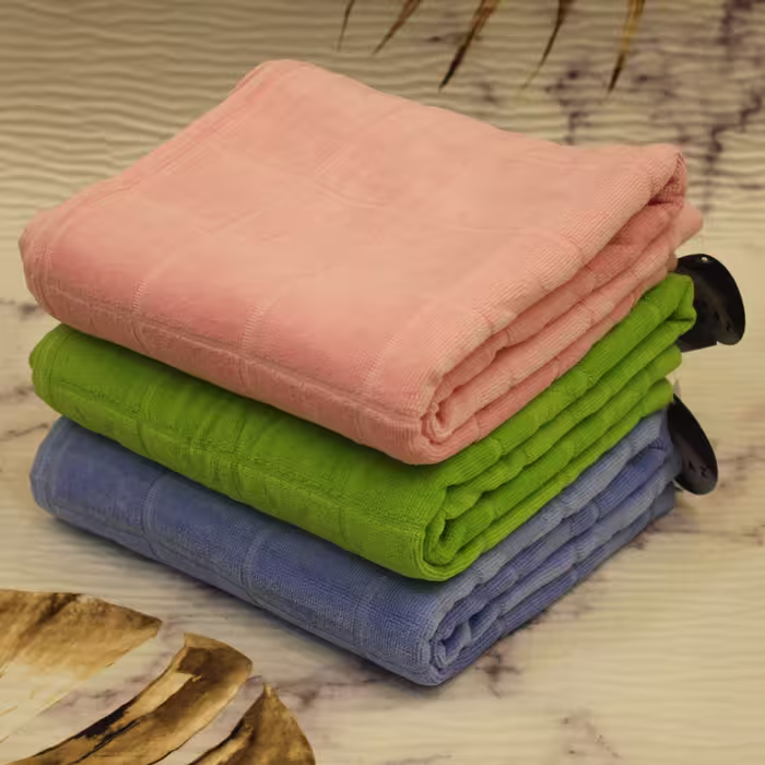 حوله دستی مدل یلدیز سایز 90X45 سانتی‌متر