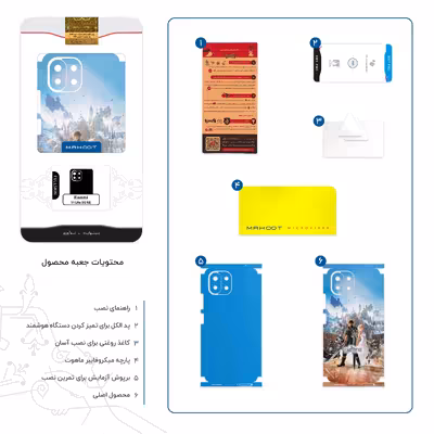 برچسب پوششی ماهوت مدل Final Fantesy Game Series-FullSkin مناسب برای گوشی موبایل شیائومی 11 Lite 5G NE