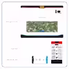 برچسب پوششی ماهوت مدل Army-Green-Pixel مناسب برای تبلت سامسونگ Galaxy Note 10.1 2012 N8010