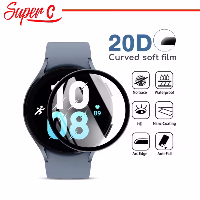 محافظ صفحه نمایش نانو سوپرسی مدل SRC مناسب برای ساعت هوشمند سامسونگ Galaxy Watch Active 44mm