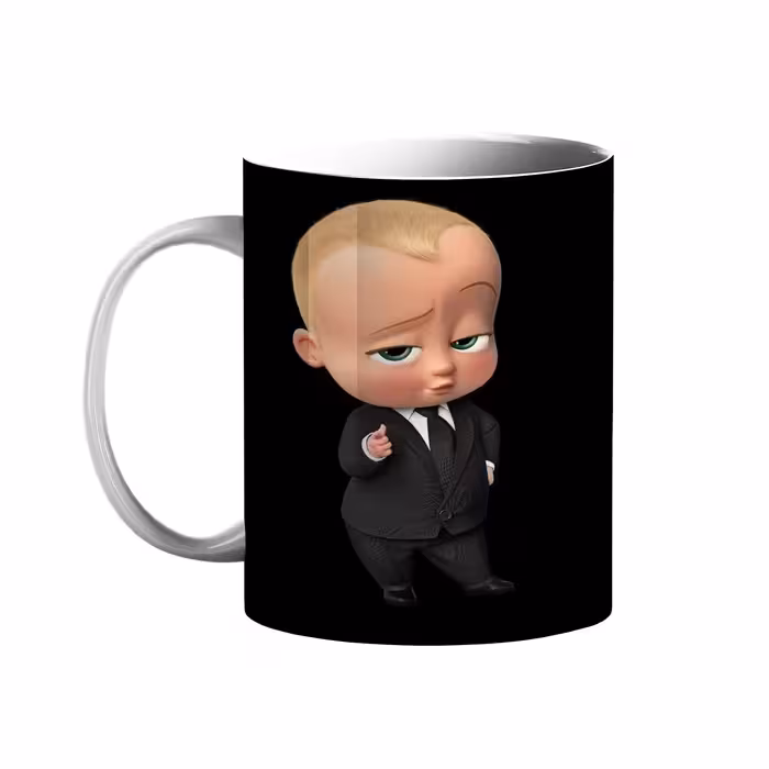 ماگ طرح بچه رئیس کد75CH