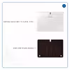 برچسب پوششی ماهوت مدل Dark-Gold-Stripes-Wood مناسب برای تبلت سامسونگ Galaxy Tab S 10.5 2014 T800