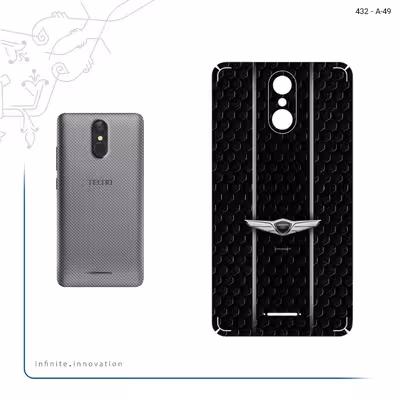 برچسب پوششی ماهوت مدل Genesis مناسب برای گوشی موبایل تکنو WX3F LTE