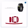 برچسب ماهوت طرح Matte-Warm-Red مناسب برای ساعت هوشمند سامسونگ Galaxy Gear Fit 2 Pro