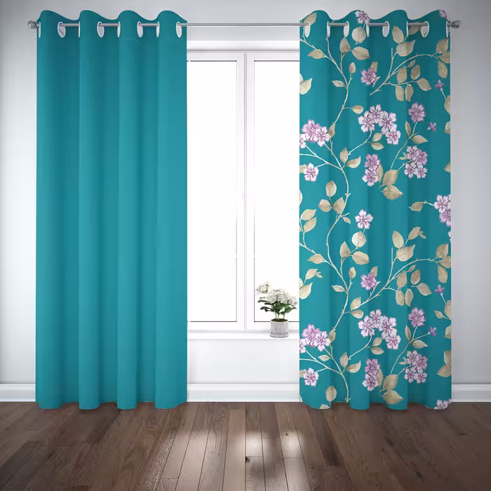 پرده مدل B1847 سایز 280x140 سانتی متر 