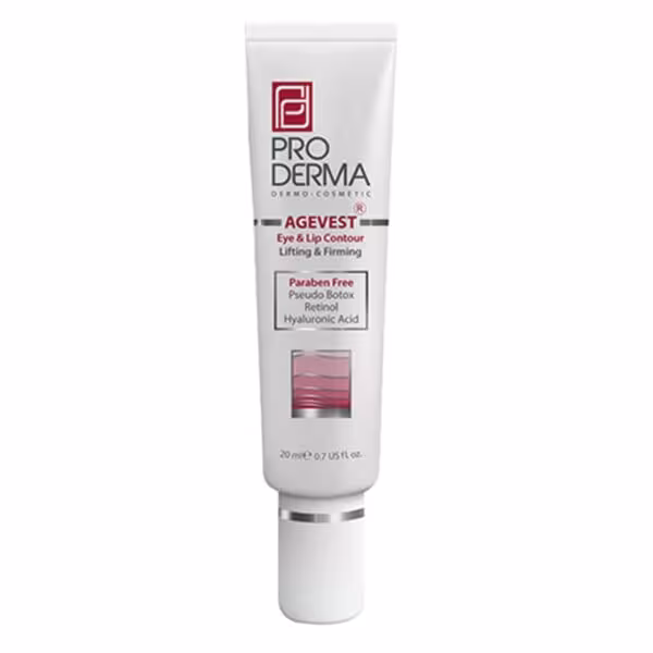 کرم ضد چروک دور چشم و دور لب پرودرماPro Derma Agevedt Eye And Lip Contour