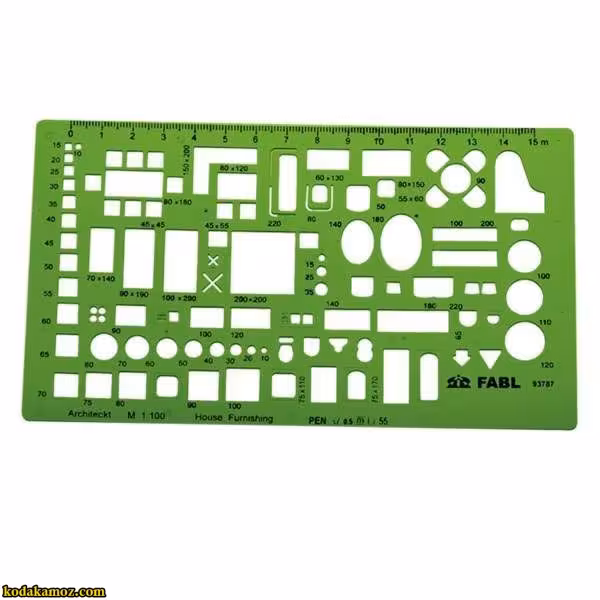 شابلون مبلمان 1/100 فابل