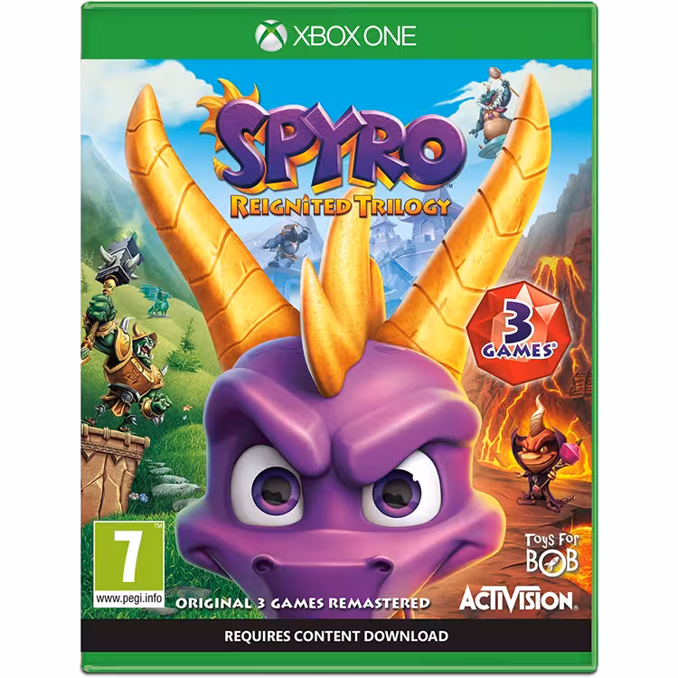 دیسک بازی Spyro Reignited Trilogy برای XBOX