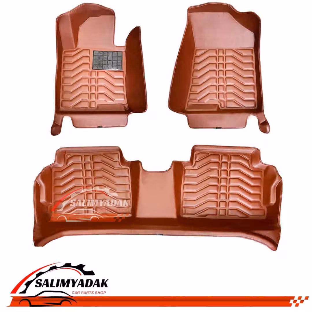 کفپوش پنج بعدی آزرا گرنجور رنگ مارون