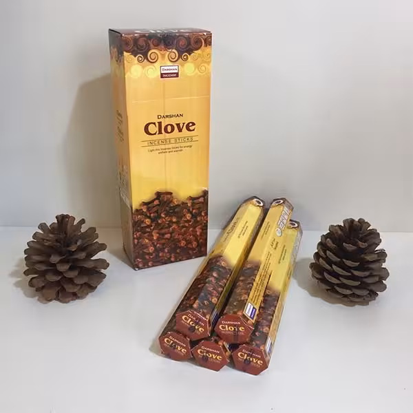 عود شاخه ای میخک دارشان Darshan Clove Incense Stick