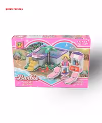 لگو دخترانه 137 قطعه طرح استخر مدل BT6014