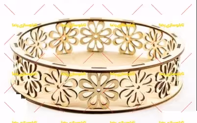 دانلود طرح آماده لیزر باکس یا جعبه یا استند یا ظرف چوبی کد 2053