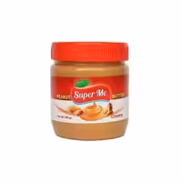 کره بادام زمینی کرمی سوپر می Super Me وزن 340 گرم