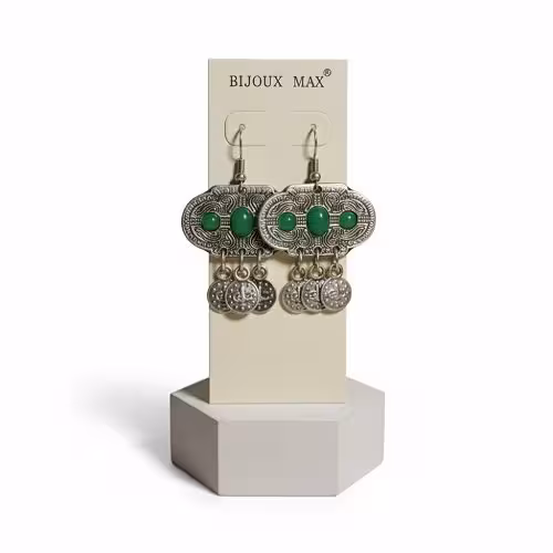 گوشواره ورشو طرح رز