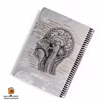 دفتر خط دار طرح مغز دات نوت (dotnote)