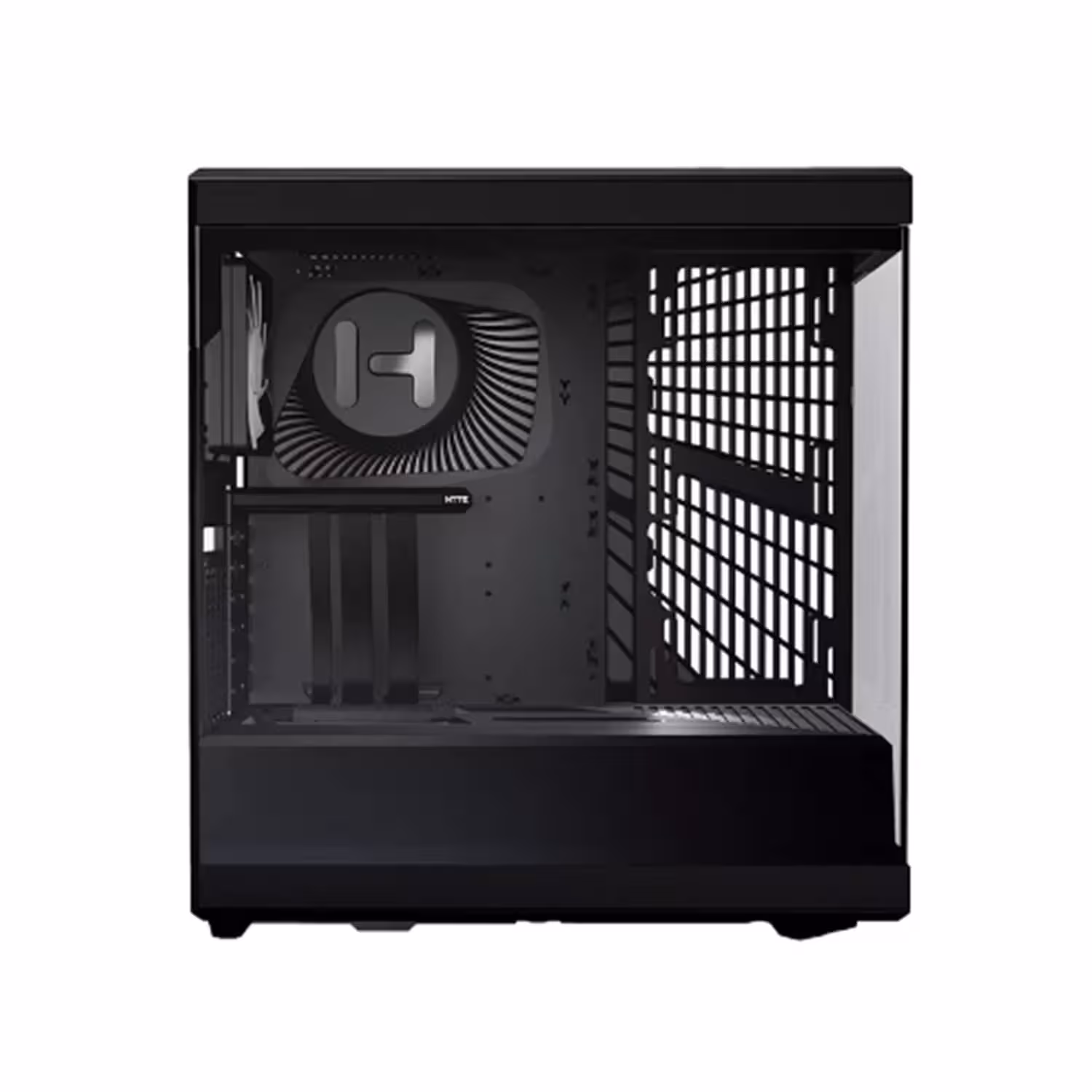 کیس کامپیوتر هایت مدل Y40 Pitch Black