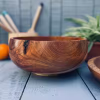 کاسه چوبی آزاد کد 0105