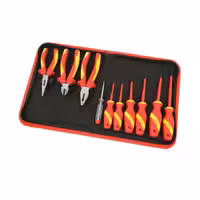 کیف ابزار 10 پارچه VDE فشار قوی LK کد Y3043