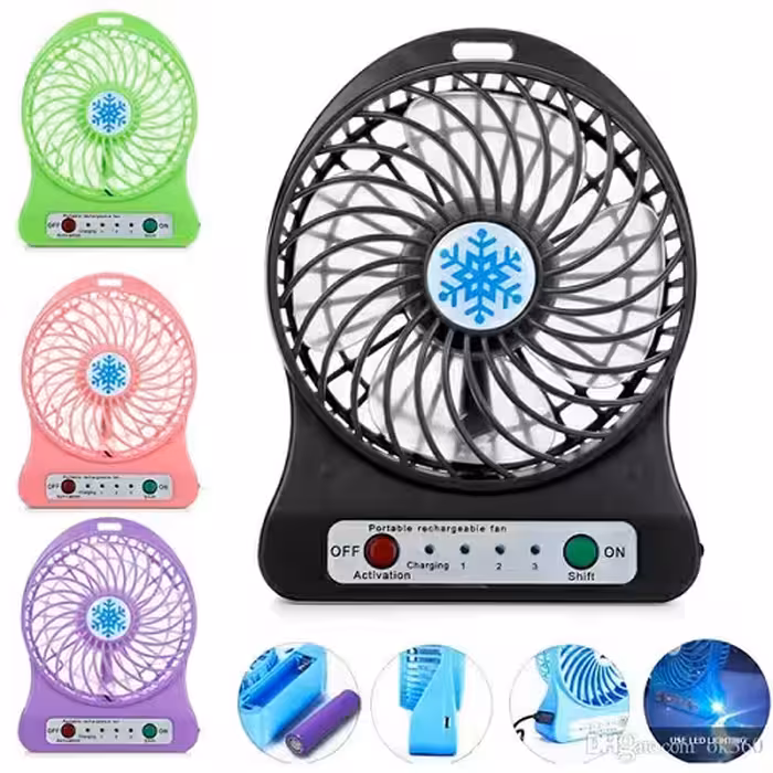 پنکه رو میزی و مسافرتی Portable Desk Fan