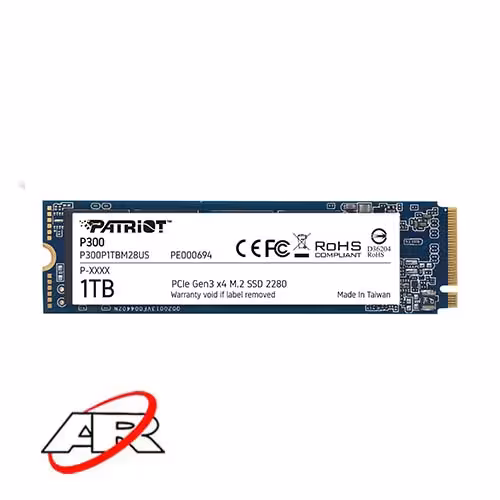 حافظه اس اس دی NVME پاتریوت 1 ترابایت مدل P300