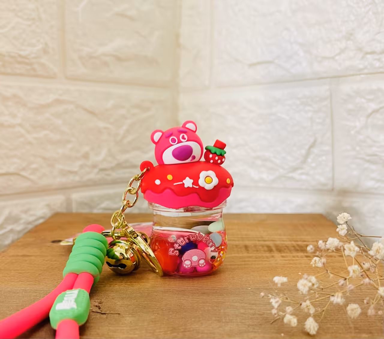 جاکلیدی اکواریومی بطری خرسی