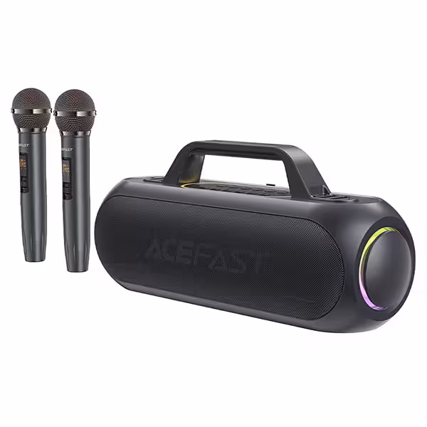 اسپیکر ایس فست مدل Speaker K1 Party (به همراه دو عدد میکروفون)