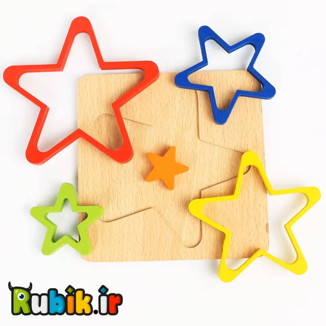 جورچین چوبی رنگین کمان