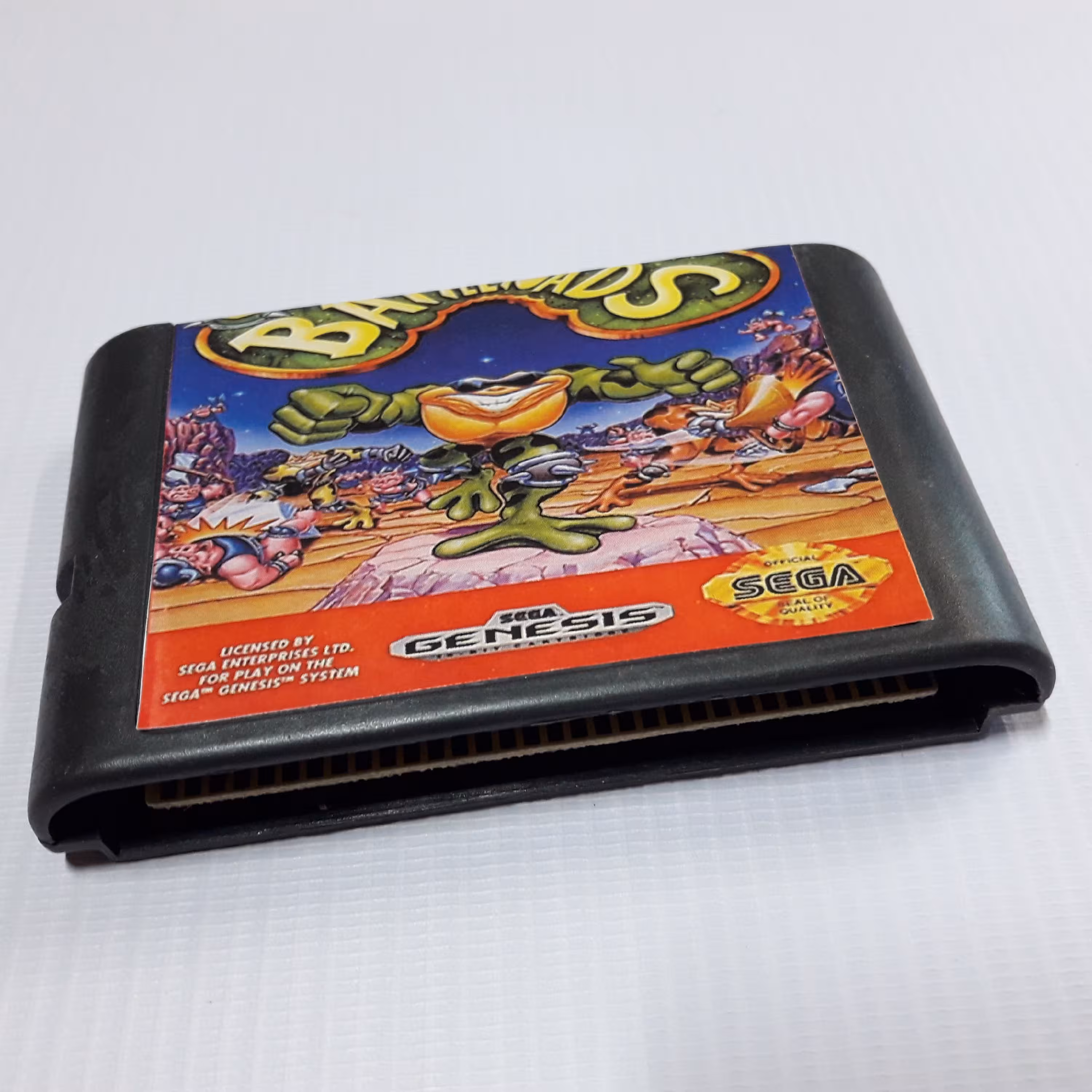 کارتریج بازی BATTLETOADS مخصوص سگا