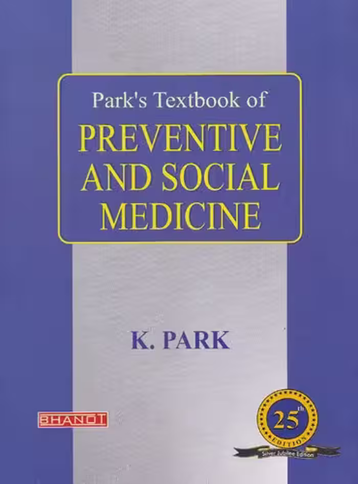 خرید و دانلود نسخه کامل کتاب Park's Textbook of Preventive and Social Medicine