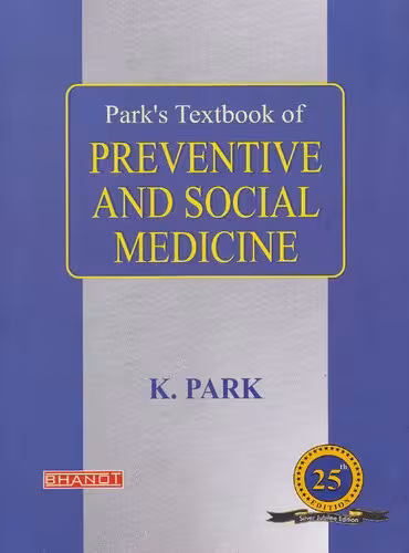 خرید و دانلود نسخه کامل کتاب Park's Textbook of Preventive and Social Medicine