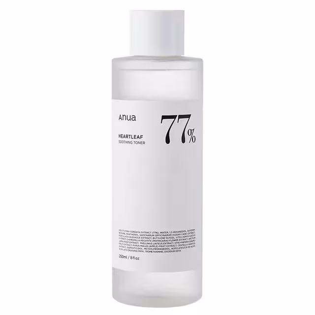 تونر آبرسان و ضد التهاب و قرمزی آنوا Anua مدل Heartleaf 77% حجم 250 میل