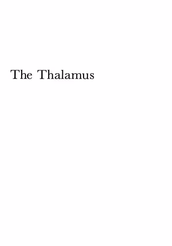 خرید و دانلود نسخه کامل کتاب The Thalamus